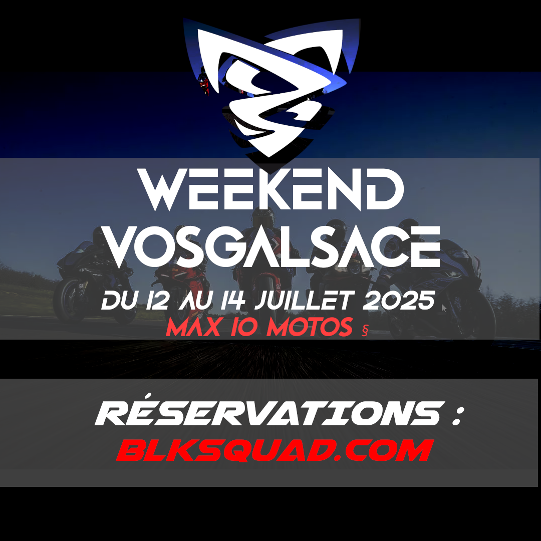 🏍️ WEEK-END MOTO DANS LES VOSGES & EN ALSACE